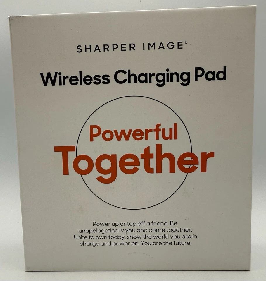Shaper Image Wireless Charging Pad Wi Wireless Slim Charge Pad 5W power New - Image 2 of 4