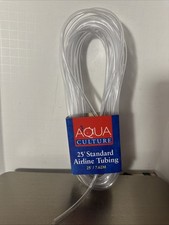 25' Standard 5/16  Aquarium Airline Tubing - Flexible Air Line Fish Tank Pumps