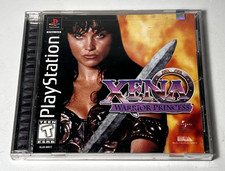 XENA Warrior Princess (Playstation 1 PS1/PSX) CIB Complete Black Label TESTED