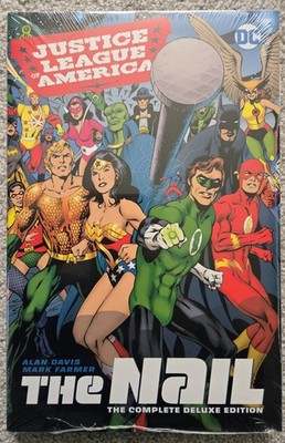 JUSTICE LEAGUE OF AMERICA: THE NAIL Deluxe Hardcover DC HC NEW/SEALED Alan Davis