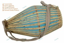 South Indian Musical Instrument Pakhawaj Khol Percussion Mridangam With Bag