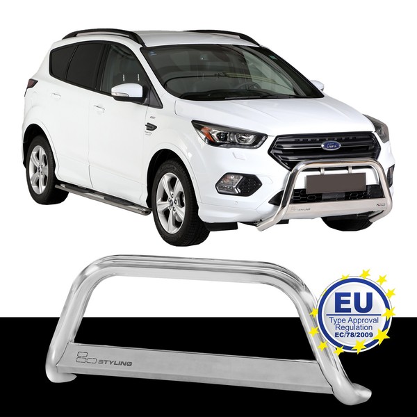 FrontbüGel Edelstahl Passend FüR Ford Kuga Ab 2017 Chrome-image