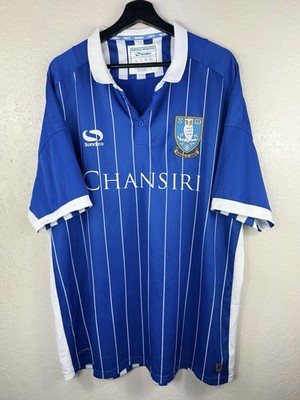 SHEFFIELD WEDNESDAY 2016/2017 HOME FOOTBALL SHIRT SONDICO SIZE 2XL ADULT