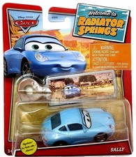 Pixar Cars Sally Molle Radiatore Diecast 1:55 Auto Giocattolo