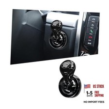 Car Joystick Push Start Button Cover, Cool Alloy Vehicle Engine Starter Black