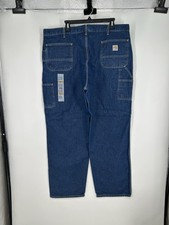 Carhartt FR Flame Resistant FRB13 DNM Original Fit Jeans Medium Wash Denim 42x32