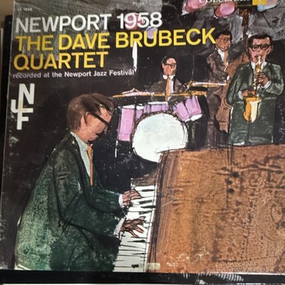 The Dave Brubeck Quartet Newport 1958 LP Vinyl Columbia CL 1249 Jazz