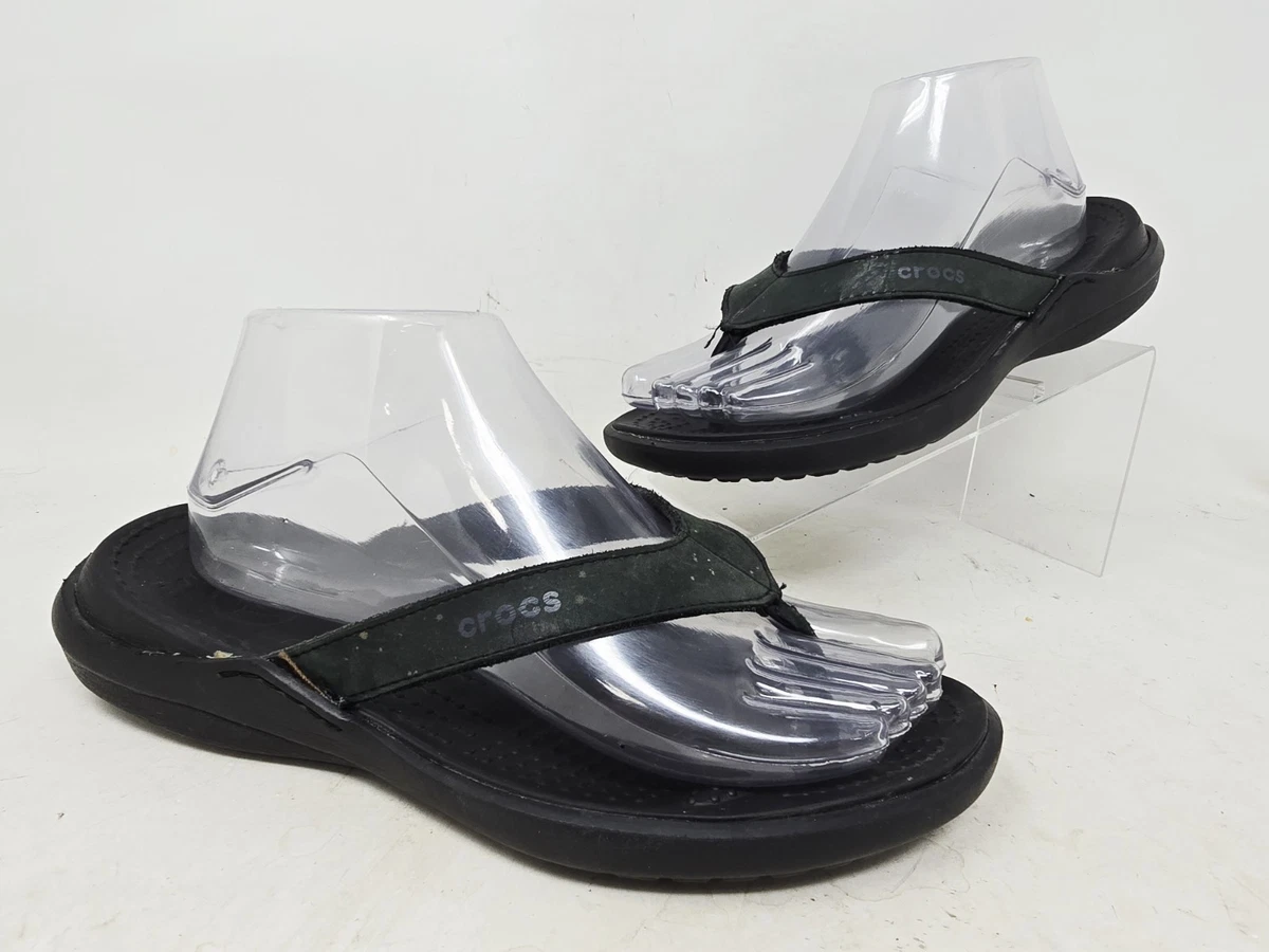 Crocs Shoes Mens 6 Walu Express Flip Flop Sandals Synthetic Croslite Summer Crocs Shoes Mens 6 Walu Express Flip Flop Sandals Synthetic  main image 3