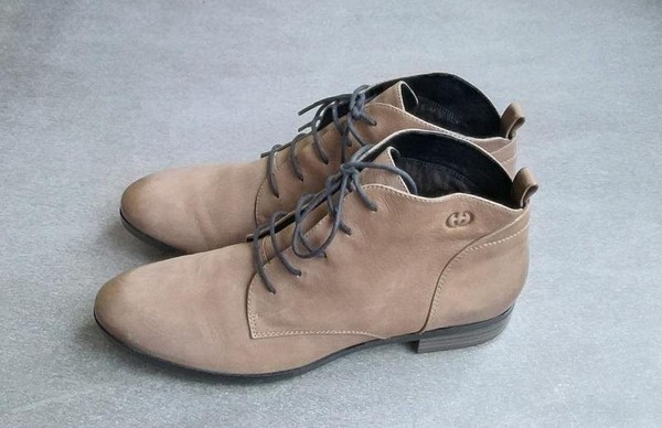 Women Gerry Weber Boots Grey Nubuck 39