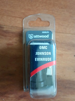 Atwood Marine Fuel Hose Fitting 3/8'' 8889LP6 OMC Johnson Evinrude , NEW box 