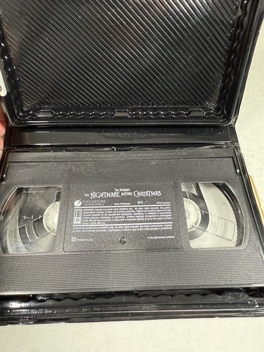 1994 tim burtons the nightmare before christmas vhs - Picture 4 of 6