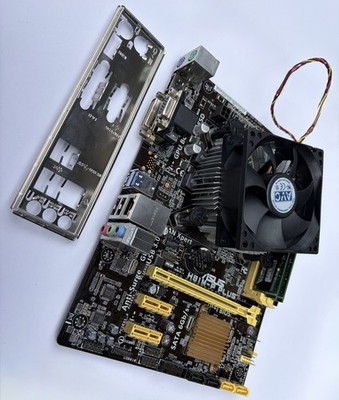Mainboard-Bundle: ASUS H81M-P PLUS + Intel i5-4670K + 8GB RAM + Kühler + Blende