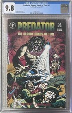 Predator: Bloody Sands Of Time #2 CGC 9.8 WP; Dark Horse 1992; Dan Barry Cover