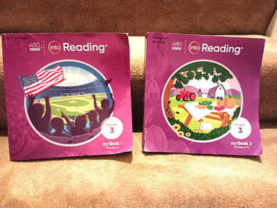 HMH: Into Reading Grade 3 Student myBook 1 & 2 Modules 1-10 Set National 2022
