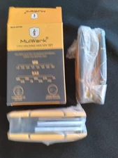 MulWark 17 pcs Folding Allen Wrench Set Metric &amp Standard SAE  Hex Key Driver