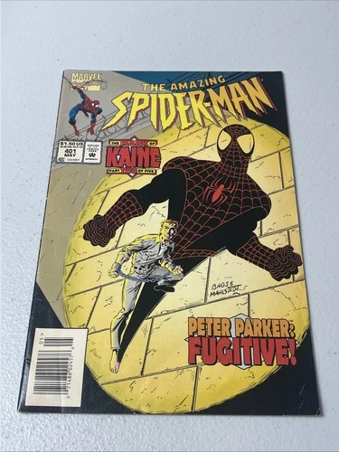 Spider-Man 401 Kaine Mark Of Kaine Part 2 Peter Parker Fugitive 1995