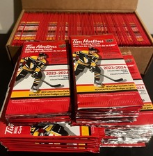 2023-24 Upper Deck Tim Hortons Collectors Series NHL Lot of 200 Sealed Packs