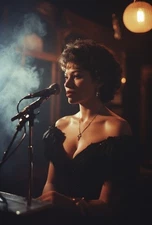 5x7 Fine Art Female Portrait Wall Photo Collectible S104