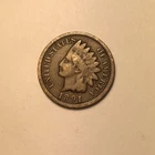 1891 Indian Head Penny SEE PHOTOS FOR CONDITION (FREE SHIPPING)