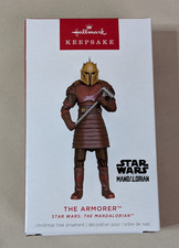 STAR WARS Mandalorian Disney Hallmark Keepsake Ornament THE ARMORER 2025 LE NEW