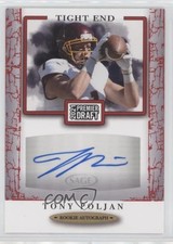 2021 Sage Premier Draft Auto Red Tony Poljan #A139 Auto ls5