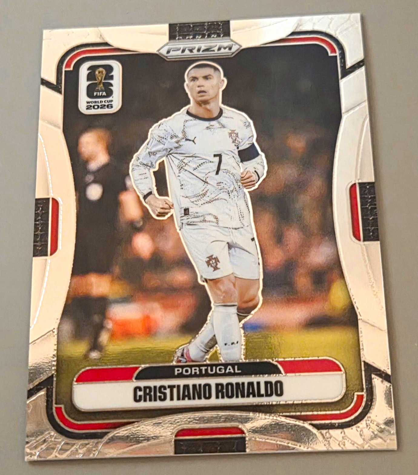 Panini 2026 Prizm FIFA World Cup Base Cristiano Ronaldo #367 Portugal view 1