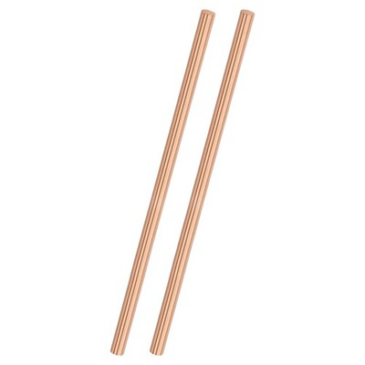 2-Pack Copper Round Rod 4mm x 100mm T2 Copper Stock