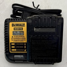 DeWalt DCB203 20V MAX 2 AH Battery Pack & DeWalt DCB115 12V/20V MAX Charger