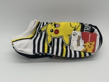 5 Pack Pokemon No Show Socks Shoe Size 4-10 - New With Tags NWT