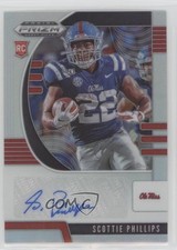 2020 Panini Prizm Draft Picks Rookies Silver Scottie Phillips #200 Auto 0v9m