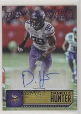 2016 Panini Prestige Xtra Points Purple 1/100 Danielle Hunter #28 Auto 1j2