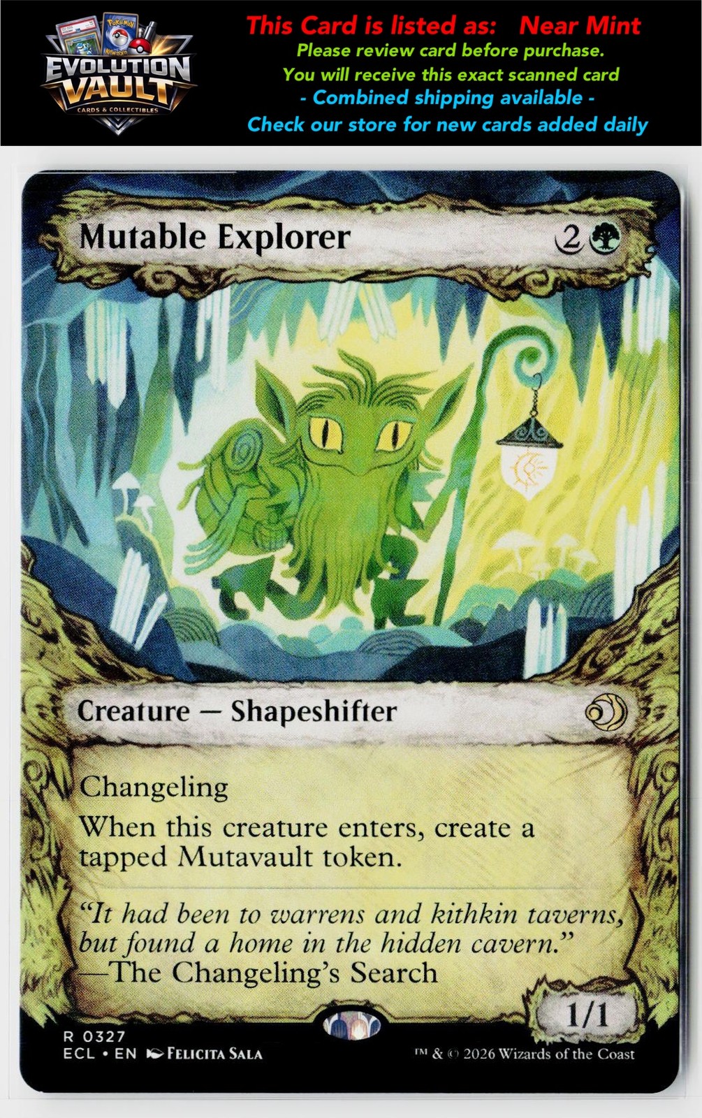 Lorwyn Eclipsed #327 Mutable Explorer (Showcase)