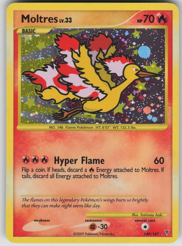 Pokemon TCG Moltres Secret Rare Supreme Victors 149