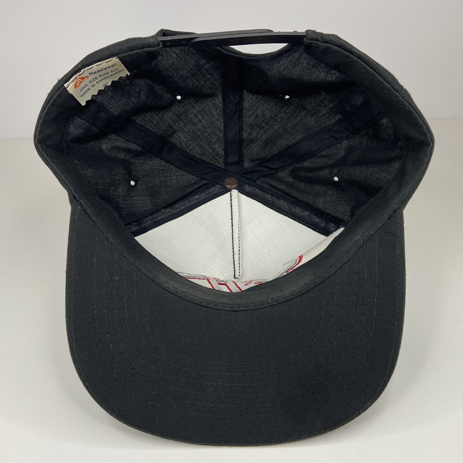 Vintage Van Halen Snapback Hat 90s Tour Cap Youngan Headwear Black Red Stitched 