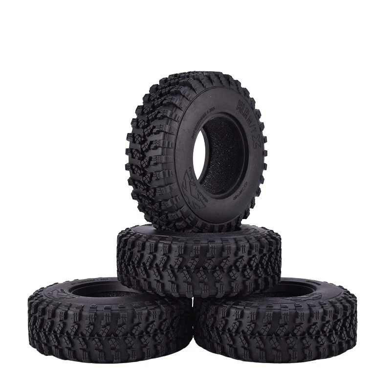 4Pcs 1.9 Inch 105mm Rubber Tires Tyre for 1/10 Traxxas Redcat SCX10 RC Crawler - Bild 2 von 4
