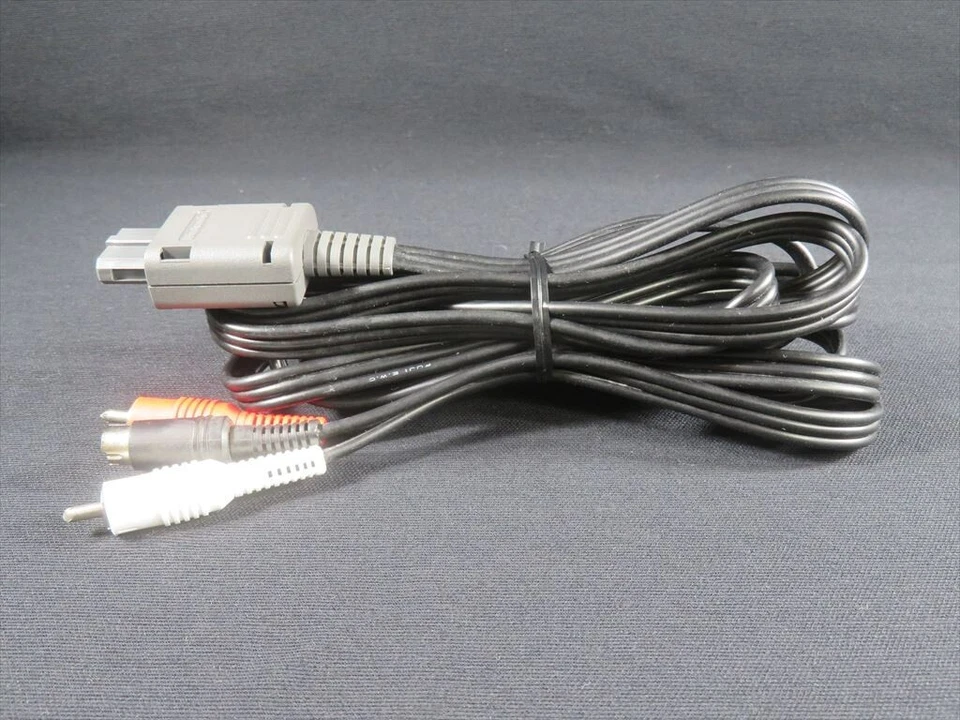 S cable Nintendo Super Famicom Gamecube 64 Japan official n64 game s-video boxed - Image 4 of 4