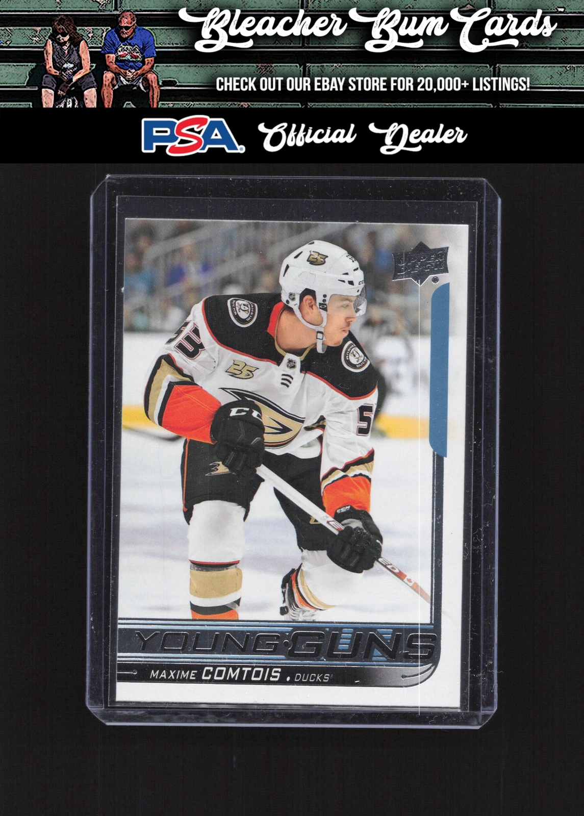 2018 Upper Deck 216 Max Comtois  Young Guns Rookie
