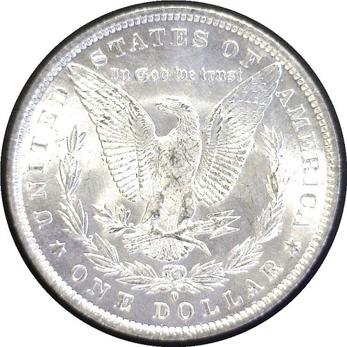 1884-O $1 Morgan Silver Dollar Uncirculated - Picture 3 of 3