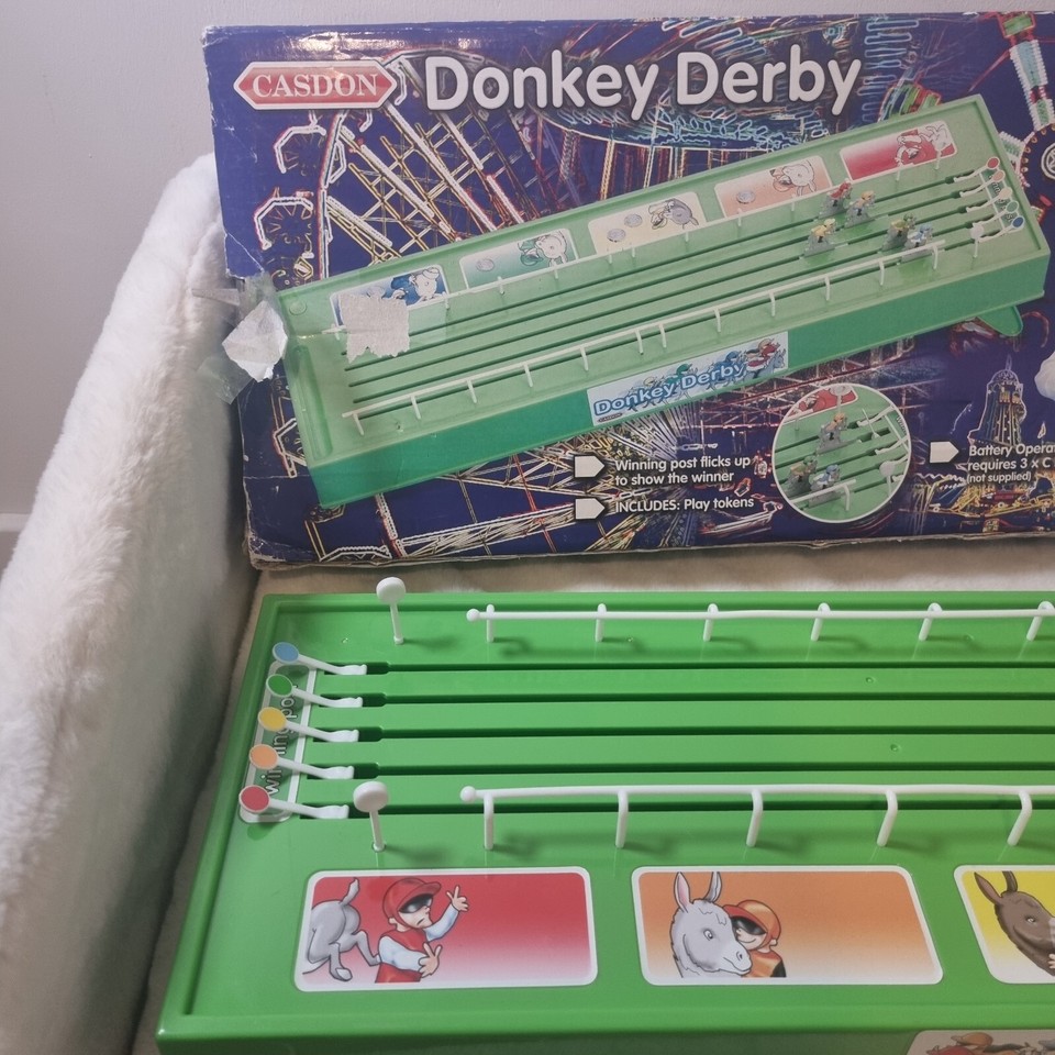 Casdon Donkey Derby, Vintage Electronic Horse Racing Game eBay