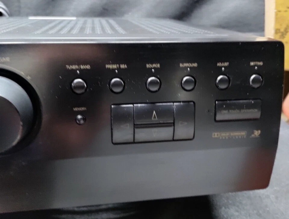 JVC RX 554V DIGITAL SURROUND AUDIO VIDEO AV CONTROL RECEIVER 270W PRO LOGIC - Image 3 of 4