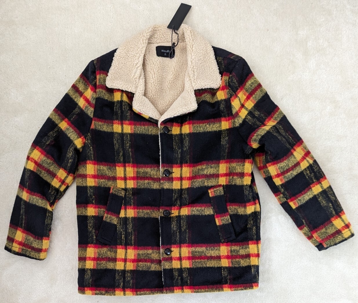 ALTRA Cappotto Sherpa Rolla's Olde Mateum Medium Sunse Checks Rollas Giac Lanao Nuo conchette