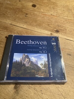 Ludwig van Beethoven String Quartet Op. 18, 1 / 4 und Leipziger Quartet/ 07774
