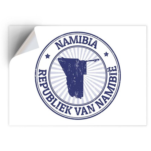 Vanamibia 1 x Vinyl Sticker A5 - Republic Van Namibia Travel #4683 | eBay