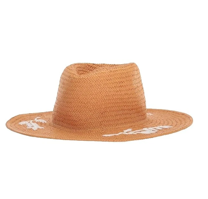 Straw Floral Hats for Women