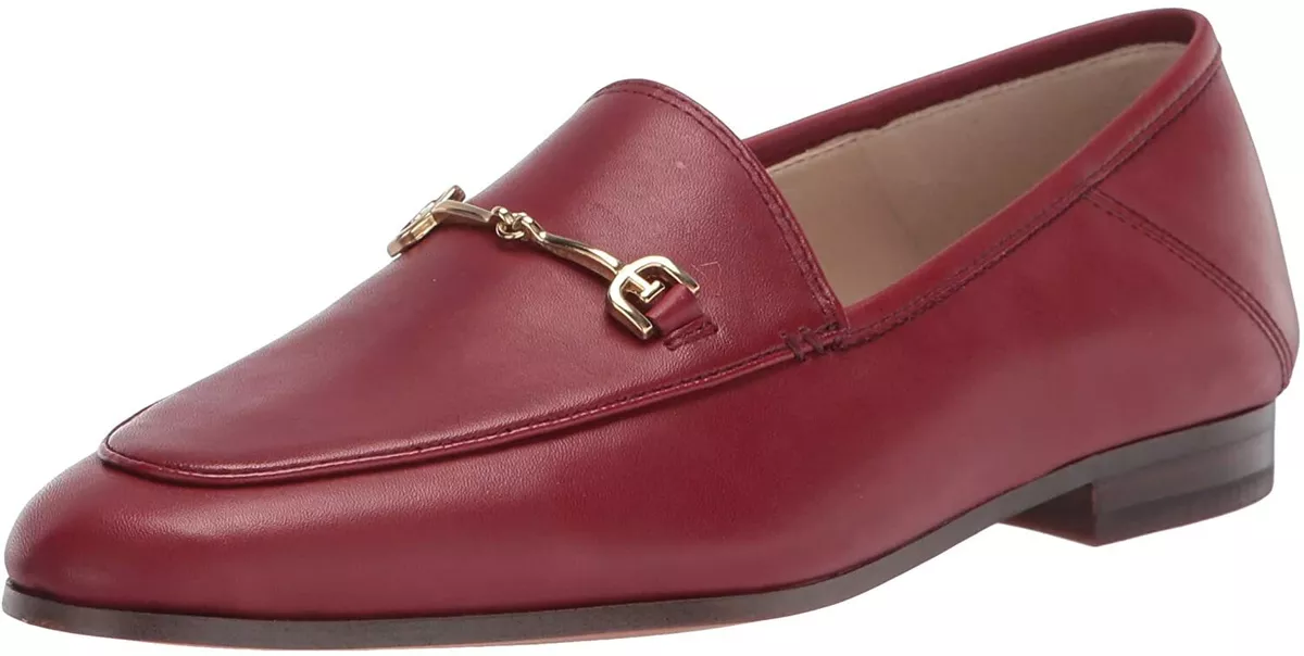 Sam edelman red loafers clearance