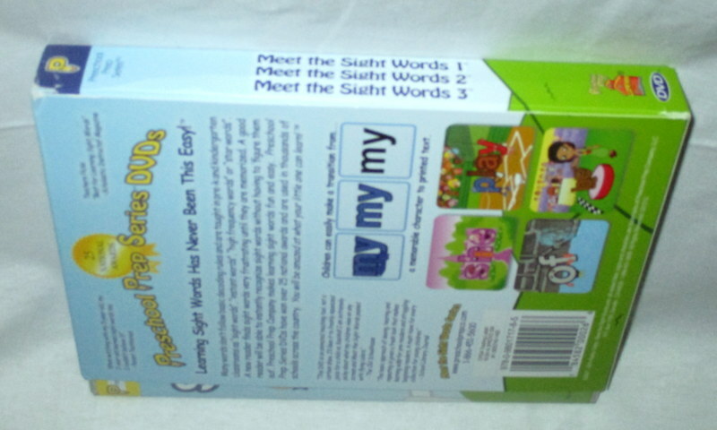 PRESCHOOL PREP SERIES: SIGHT WORDS PACK 3 DVD SET MEET THE SIGHT