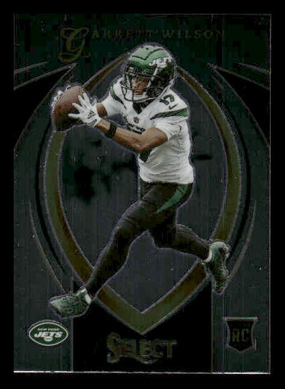 2022 Panini Select #SCR-7 Garrett Wilson Rookie Select Certified Jets