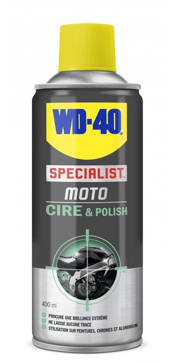 WD-40 Moto Cera E Polish A La Carnauba Perle L'Acqua Vernice