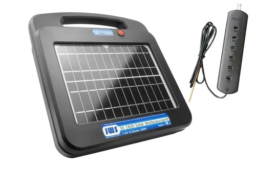 Weidezaungerät 12v solar Elektrozaungerät 12 Volt Elektrozaun Batterie Weidezaun - Bild 21 von 31