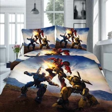Steel Chivalry Sky 3D Printing Duvet Quilt Doona Covers Pillow Case Bedding Sets